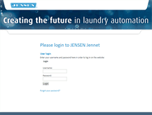 Tablet Screenshot of jennet.jensen-group.com