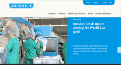 Desktop Screenshot of jensen-group.com